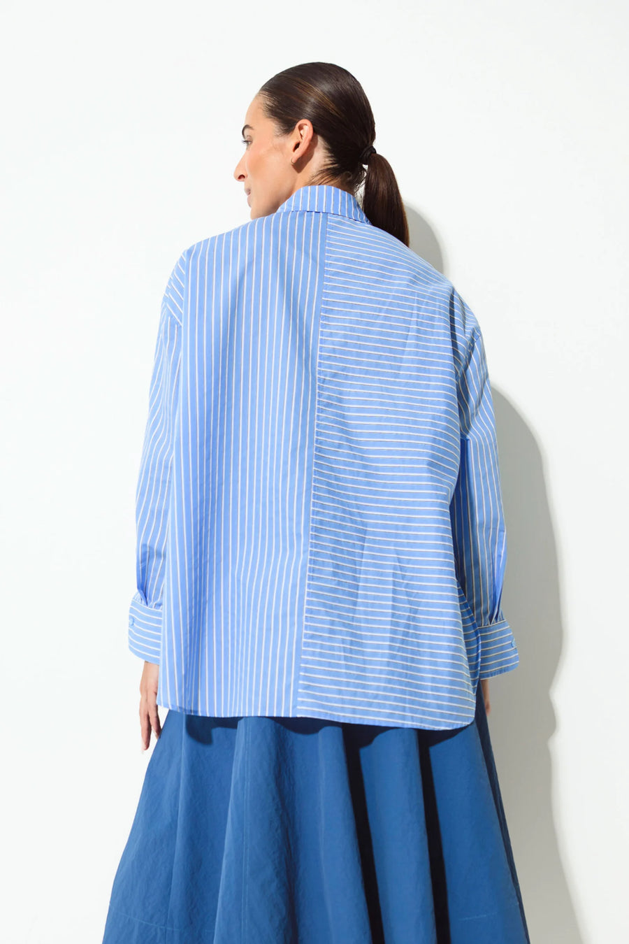 Lounge The Label II SHIRT FARINO - Sky Blue/White