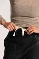 Lounge The Label Sian Pleather Pants - Black