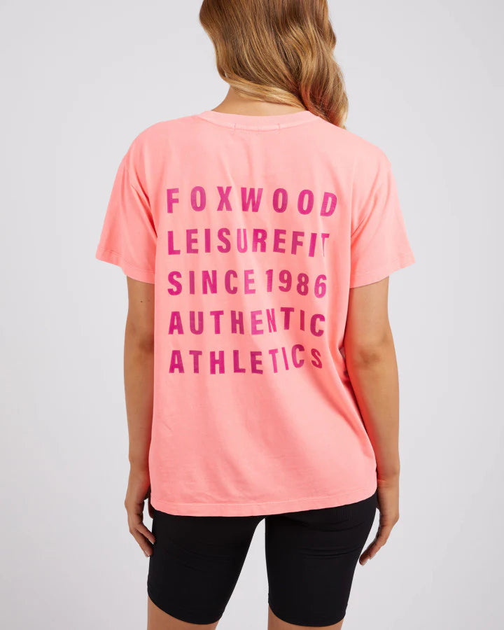 Foxwood II AUTHENTIC Tee - Neon Pink