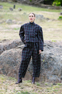 Provador Pant - Navy/Red Check