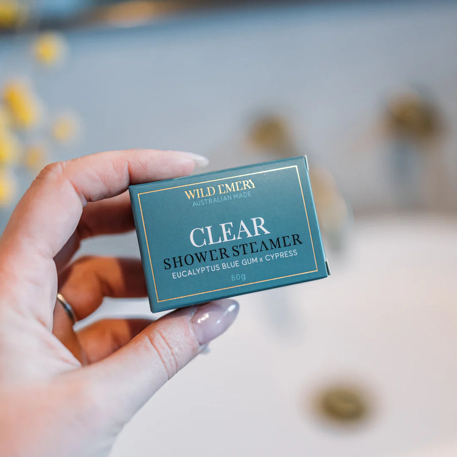 WILD EMERY II CLEAR Shower Steamer