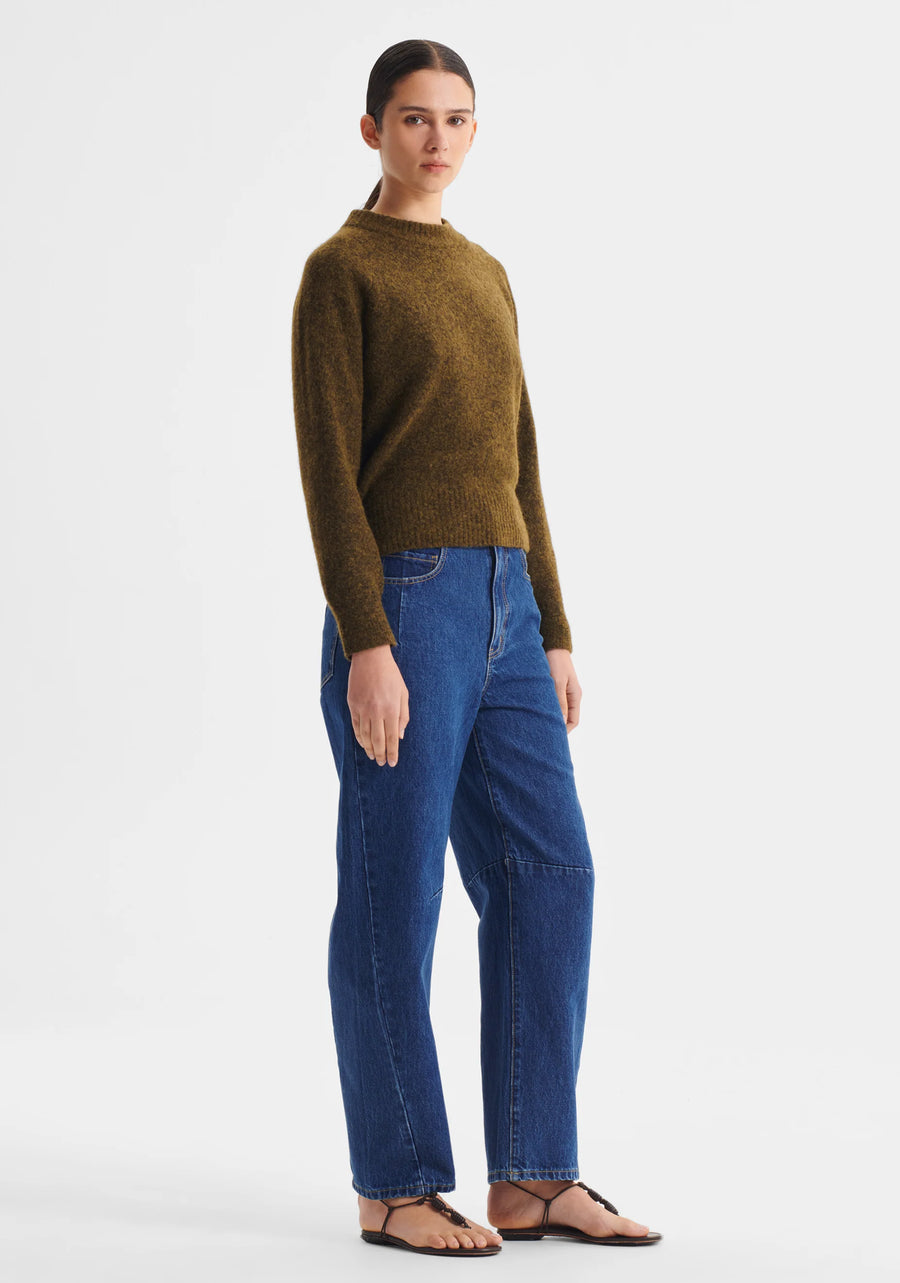 Morrison II SOLENNE Knit Pullover - khaki