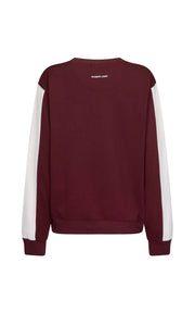 ARAMINTA JAMES II SAINT Germain Knit sweatshirt - Red Wine