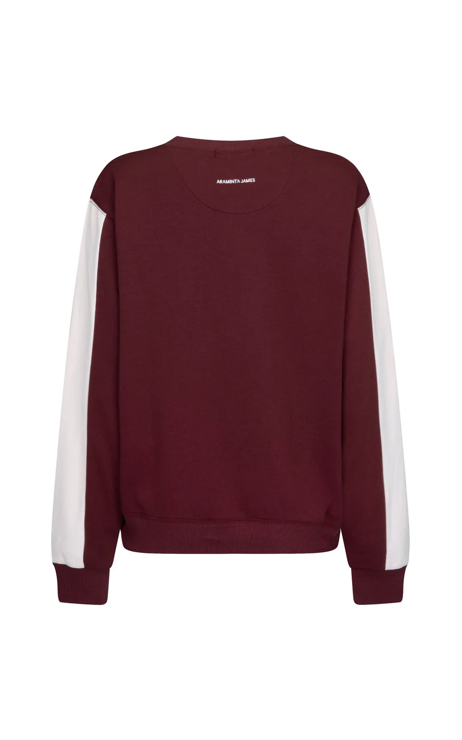 ARAMINTA JAMES II SAINT Germain Knit sweatshirt - Red Wine