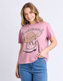 Bandit Tee - Pink