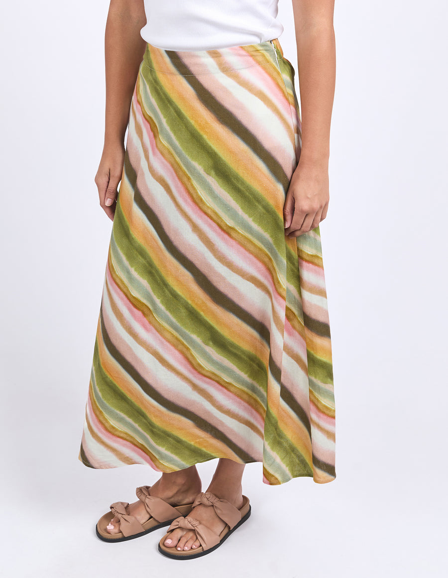 Foxwood II HORIZON Slip Skirt - Stripe
