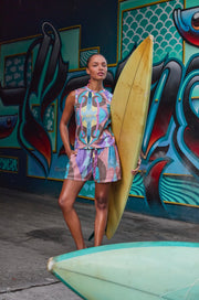 Circular II VIOLET Tank - wave