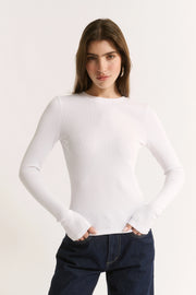 Primi II CARINA Classic L/S - white