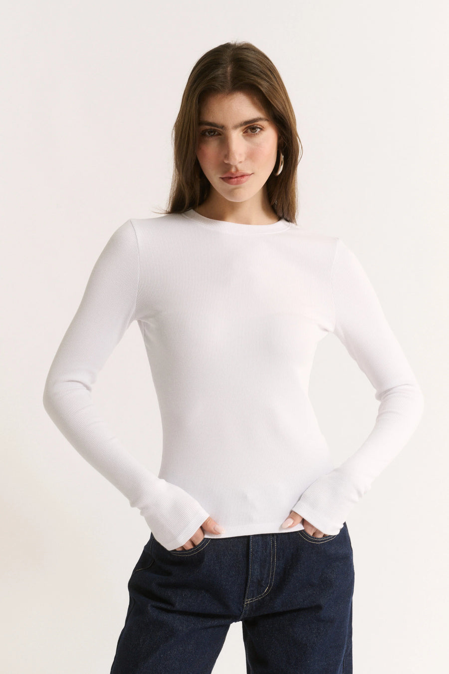 Primi II CARINA Classic L/S - white