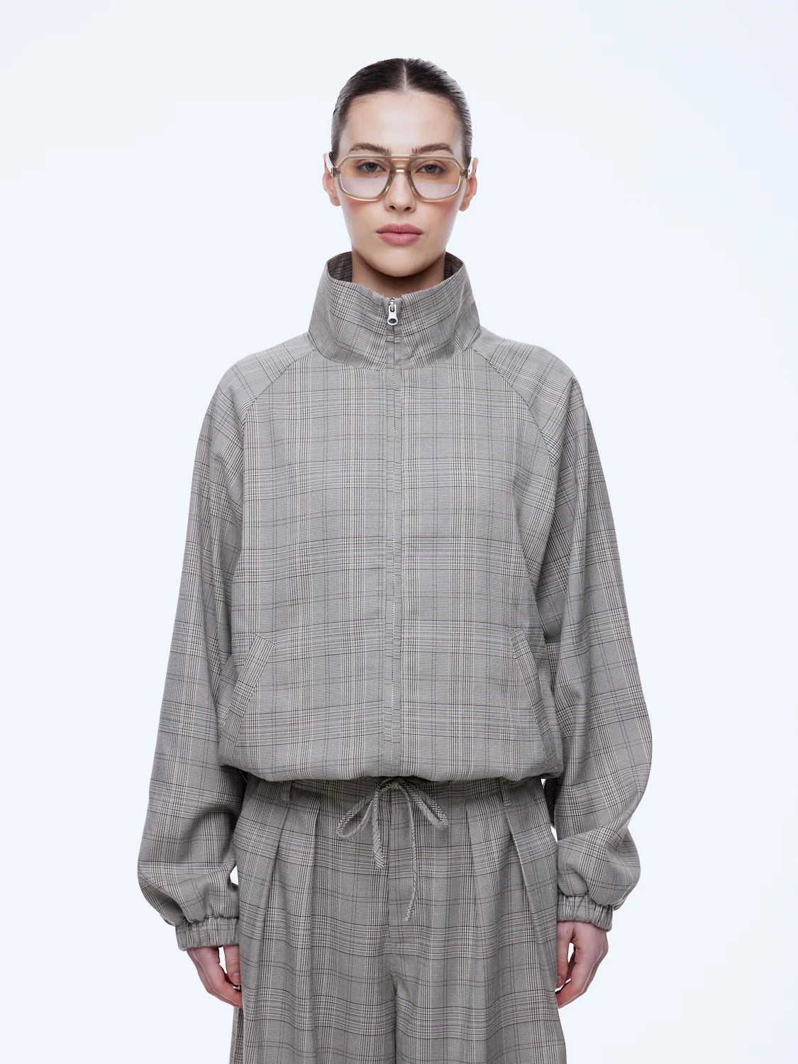 Ena Pelly II LOLA BOMBER Jacket - check