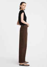 Morrison II AURORA SILK TOP - Black