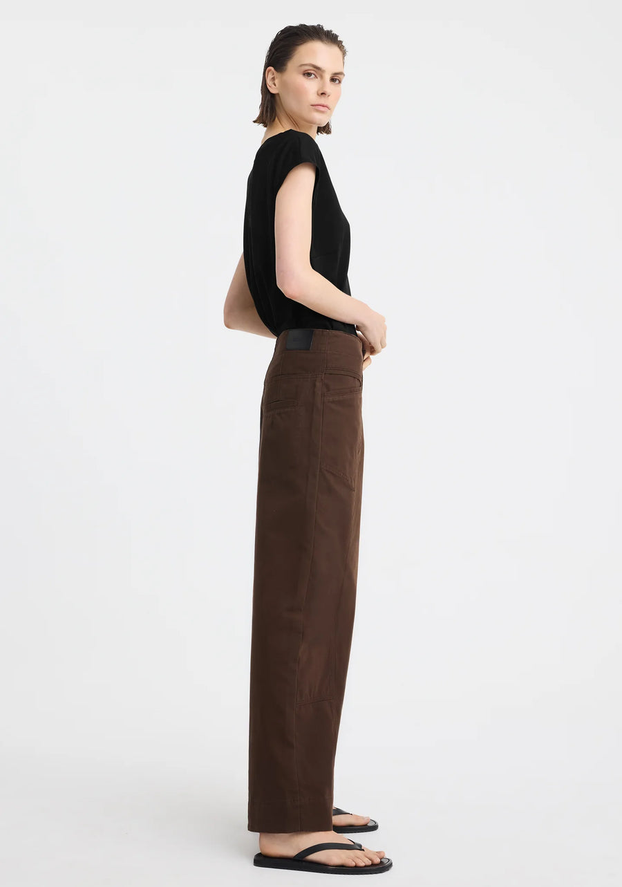 Morrison II AURORA SILK TOP - Black