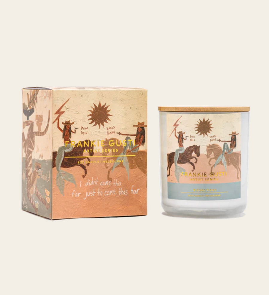 Frankie Gusti II RIDING TIDES  Candle