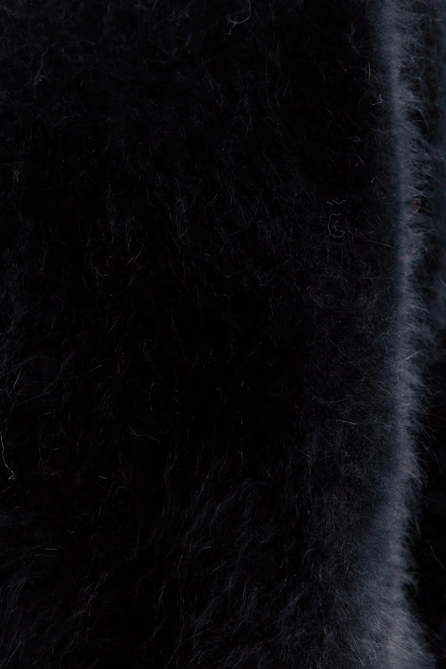 World Of Nomads II ZOE Cropped Open Cashmere Cardigan - Black