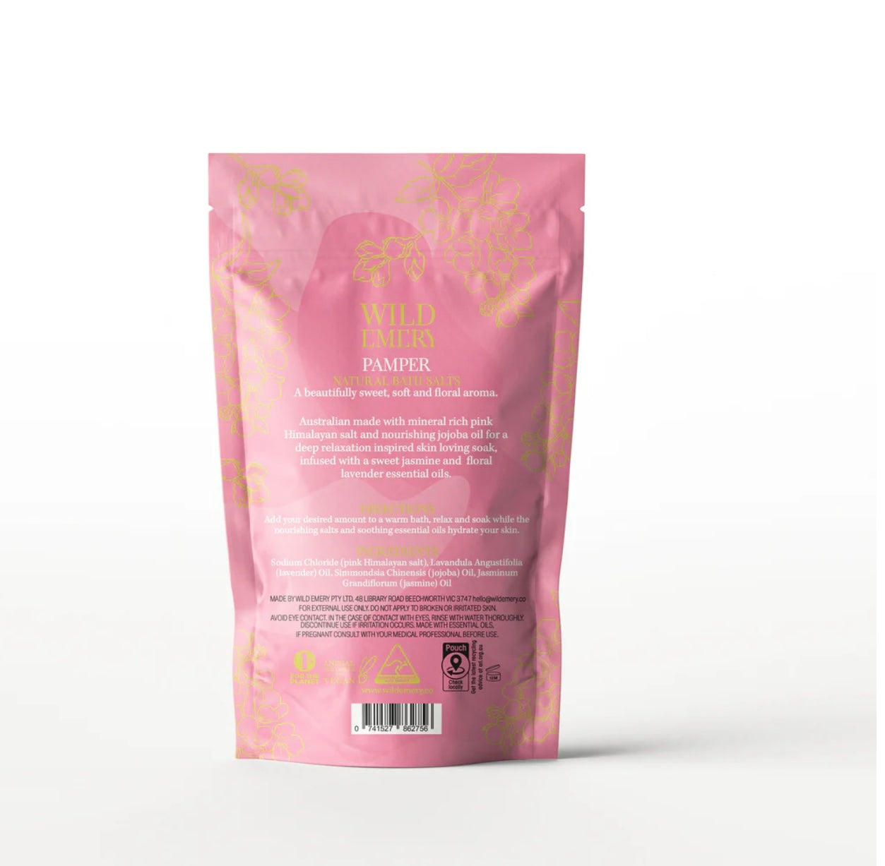 WILD EMERY II PAMPER Natural Bath Salts