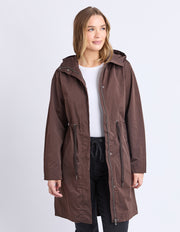 Foxwood II KINGSTON SPRAY JACKET - Coffee