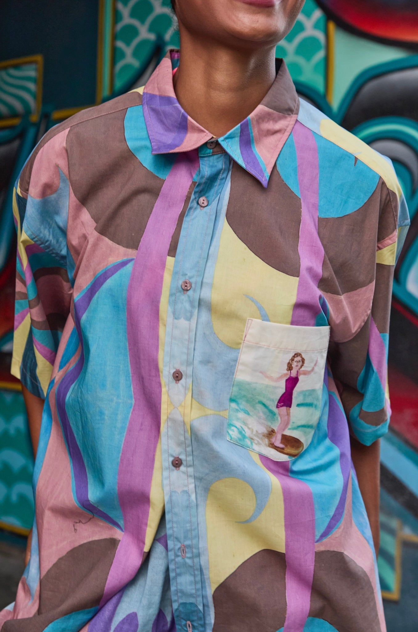 Circular M.A.D II LILY Shirt - wave