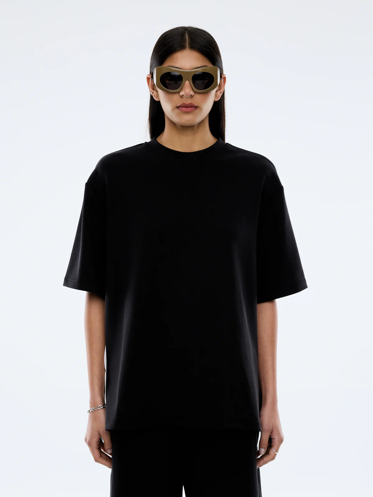 Ena Pelly II SARAH Oversized Tee - vintage black