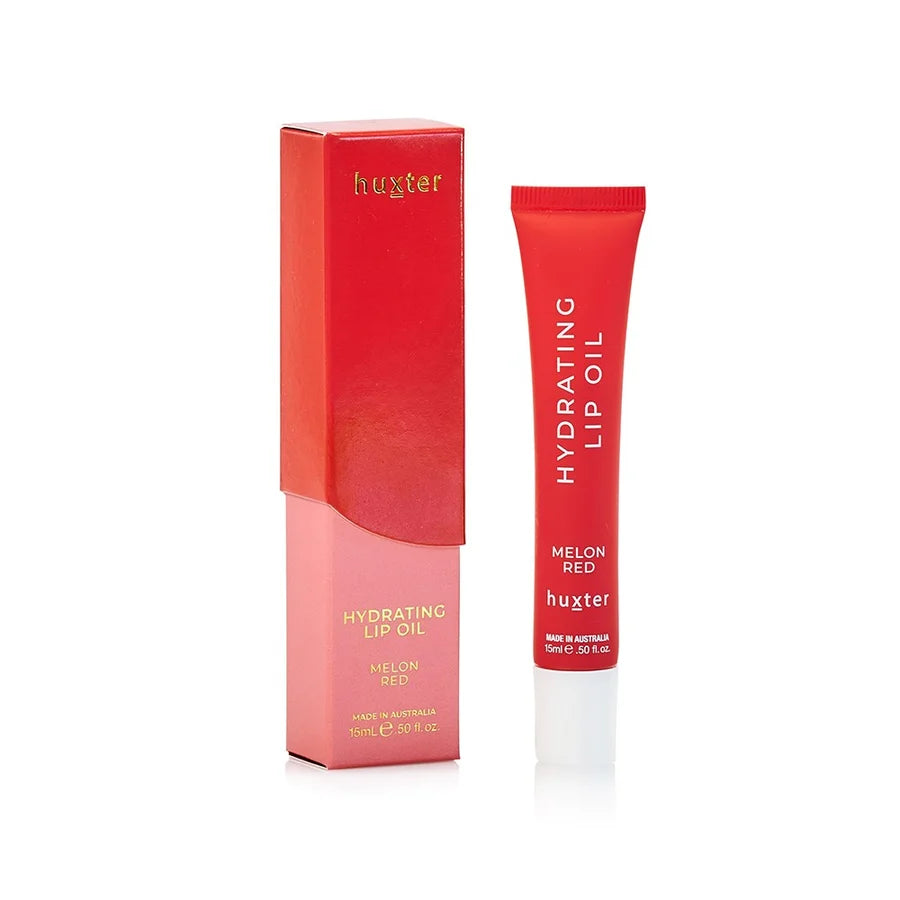 Huxter II HYDRATING LIP OIL - Melon Red