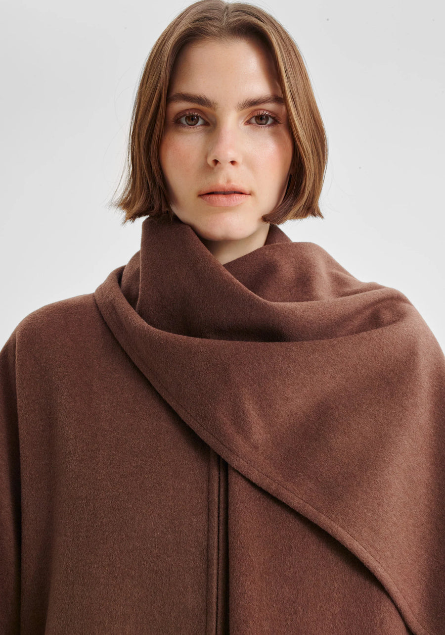 Morrison II ETTA Cape Coat - nutmeg