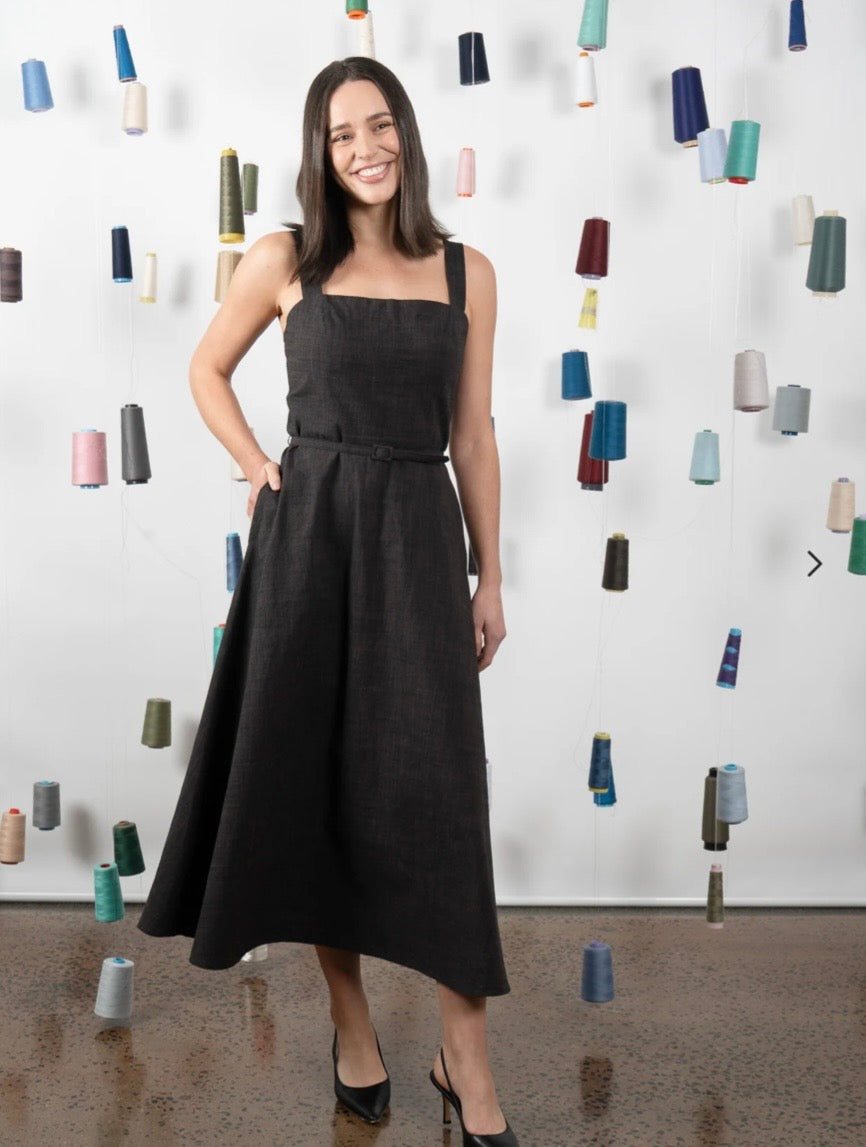 Maud Dainty II SCARSDALE DRESS- Tabby