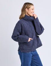 Elm Lifestyle II AURORA Quilted Jacket - navy