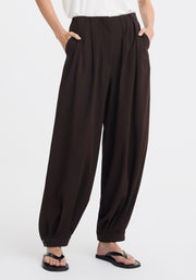 Morrison II MIGUEL Balloon Pant - espresso