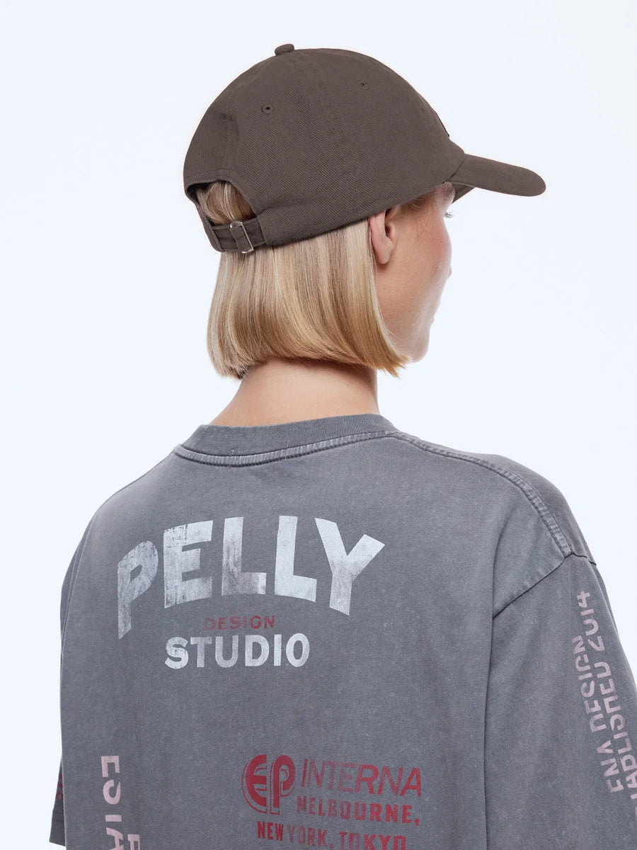 Ena Pelly II COLLEGIATE Cap - washed mocha