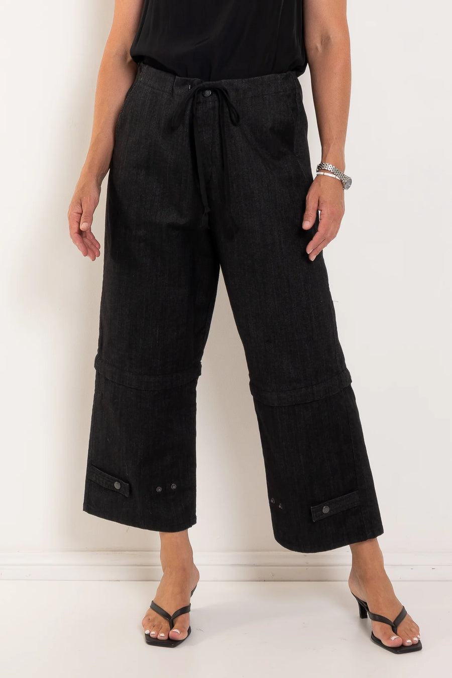 M A DANITY II TRUCKER JEAN - Black