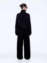 Ena Pelly II VALENTINA Zip Thru - black/off white