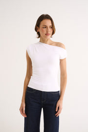 Primi II VALENTINA OFF SHOULDER TOP - White