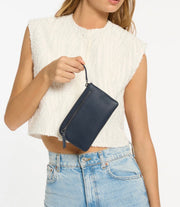 Status Anxiety II SMOKE and MIRRORS wallet - midnight blue
