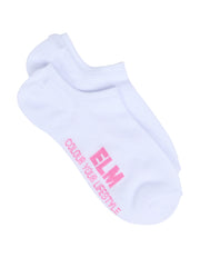 Elm Lifestyle II NO SHOW Socks (3pk) - white