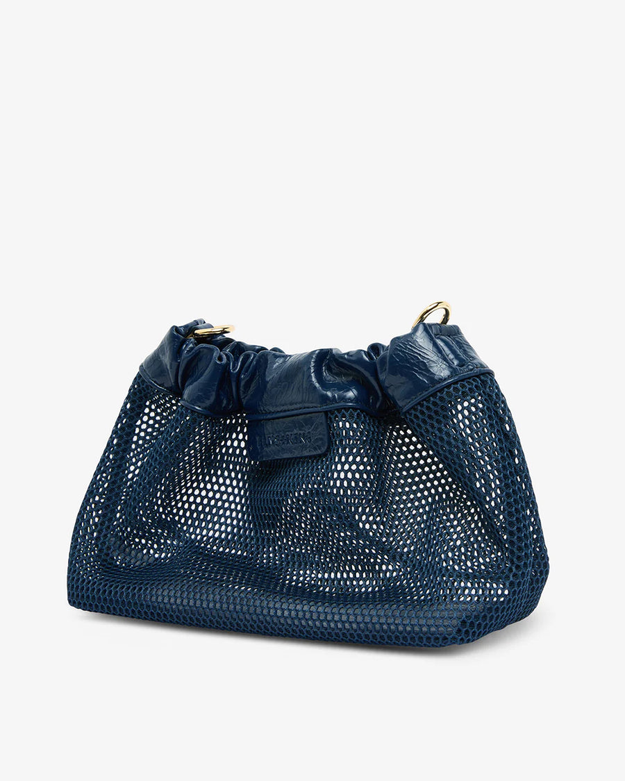 Elms & King II MONTY Crossbody bag - Navy Mesh