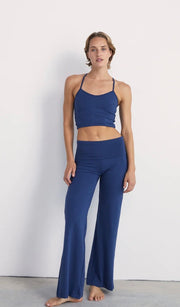 PINKY & KAMAL II YIN full length Flares - indigo