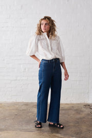 Kireina II PALAZZO jean - Mid Washed Blue