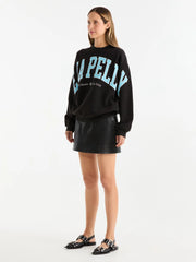 ENA Pelly II BOLD Logo Sweatshirt - Washed Black