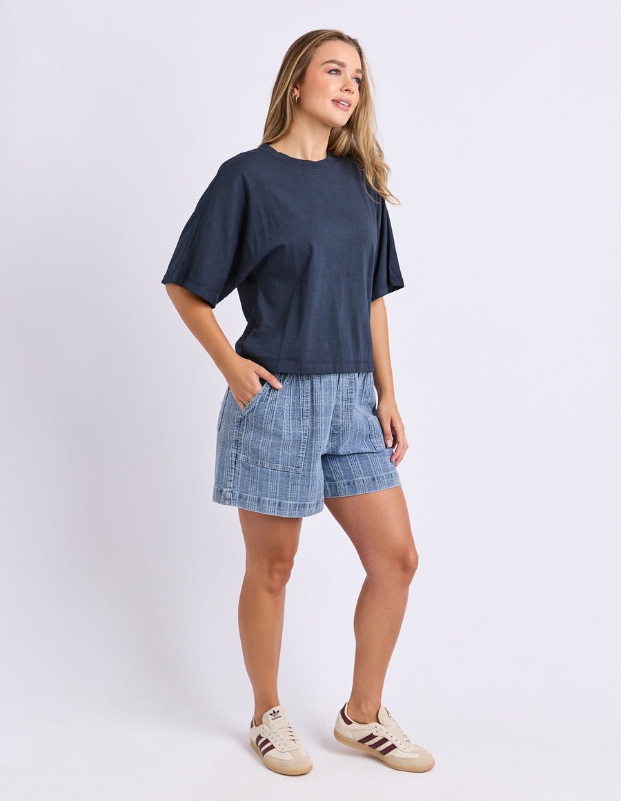 Foxwood II STILLWATER Tee - navy