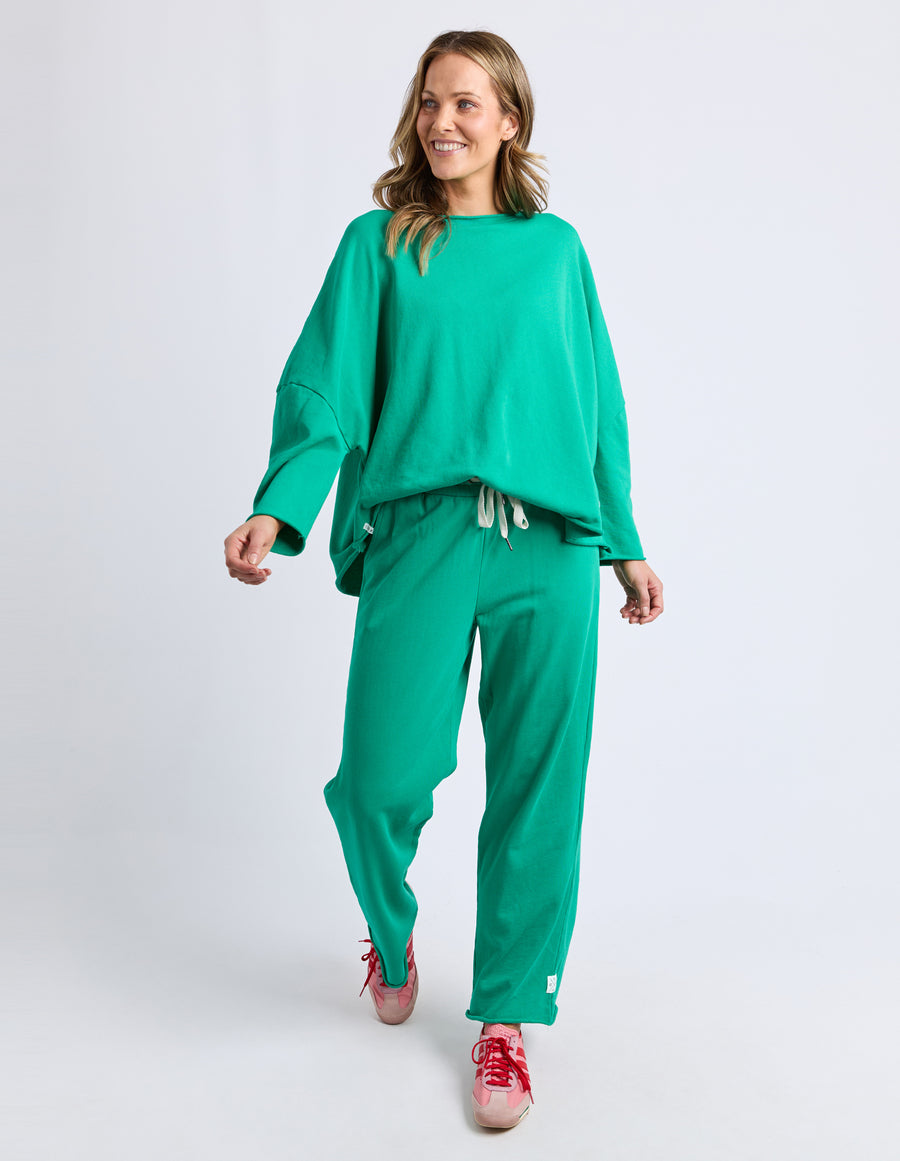 Elm Lifestyle II GAB L/S Sweat - turquoise
