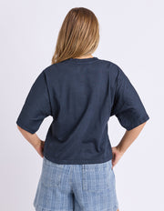Foxwood II STILLWATER Tee - navy