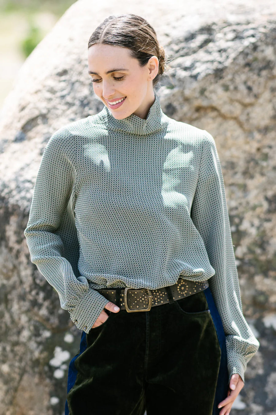 M.A Dainty II DUTCHESS blouse - green