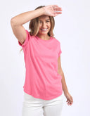 Manly Tee - Hot Pink