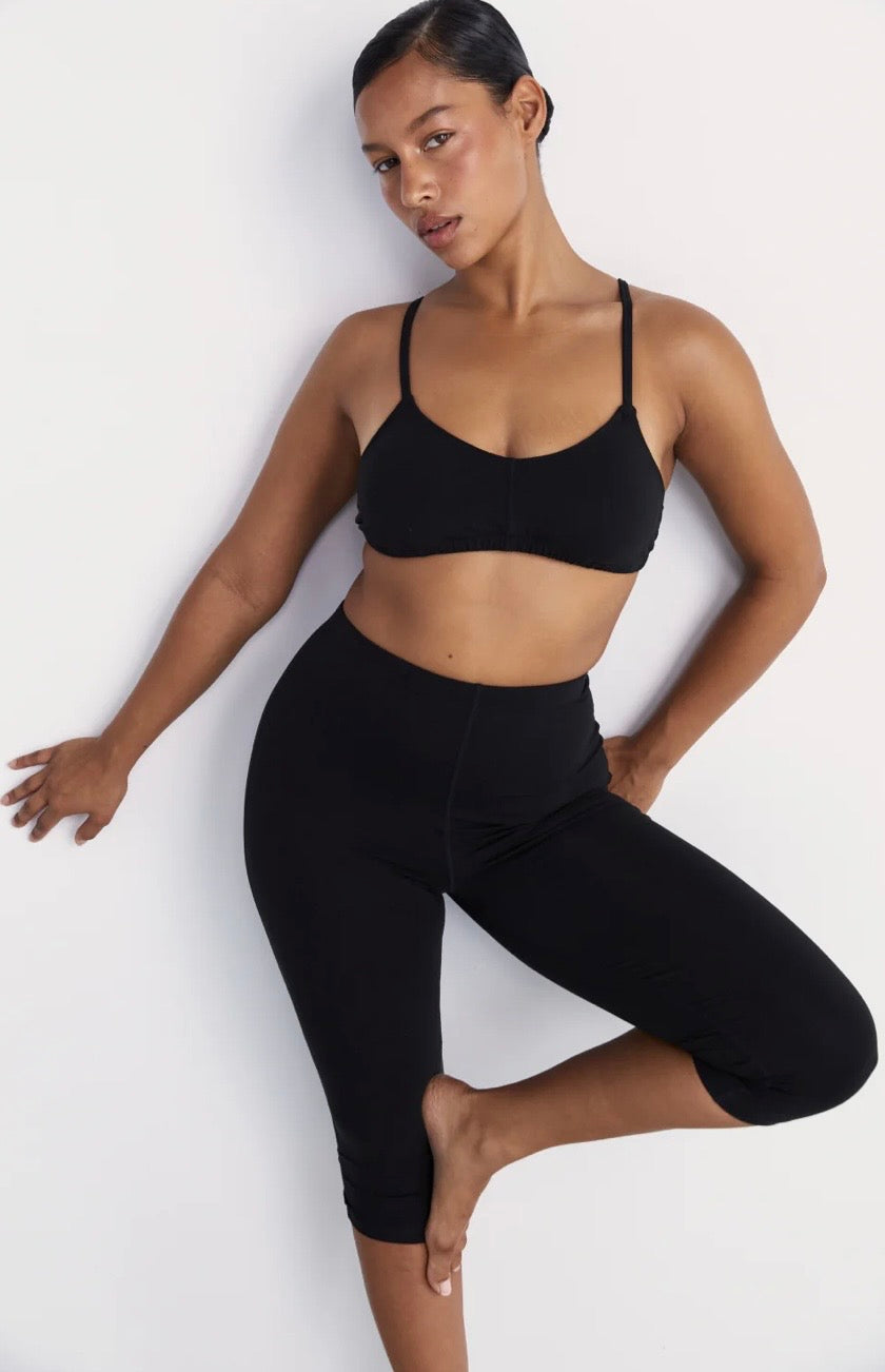 PINKY & KAMAL II CAPRI Leggings - black
