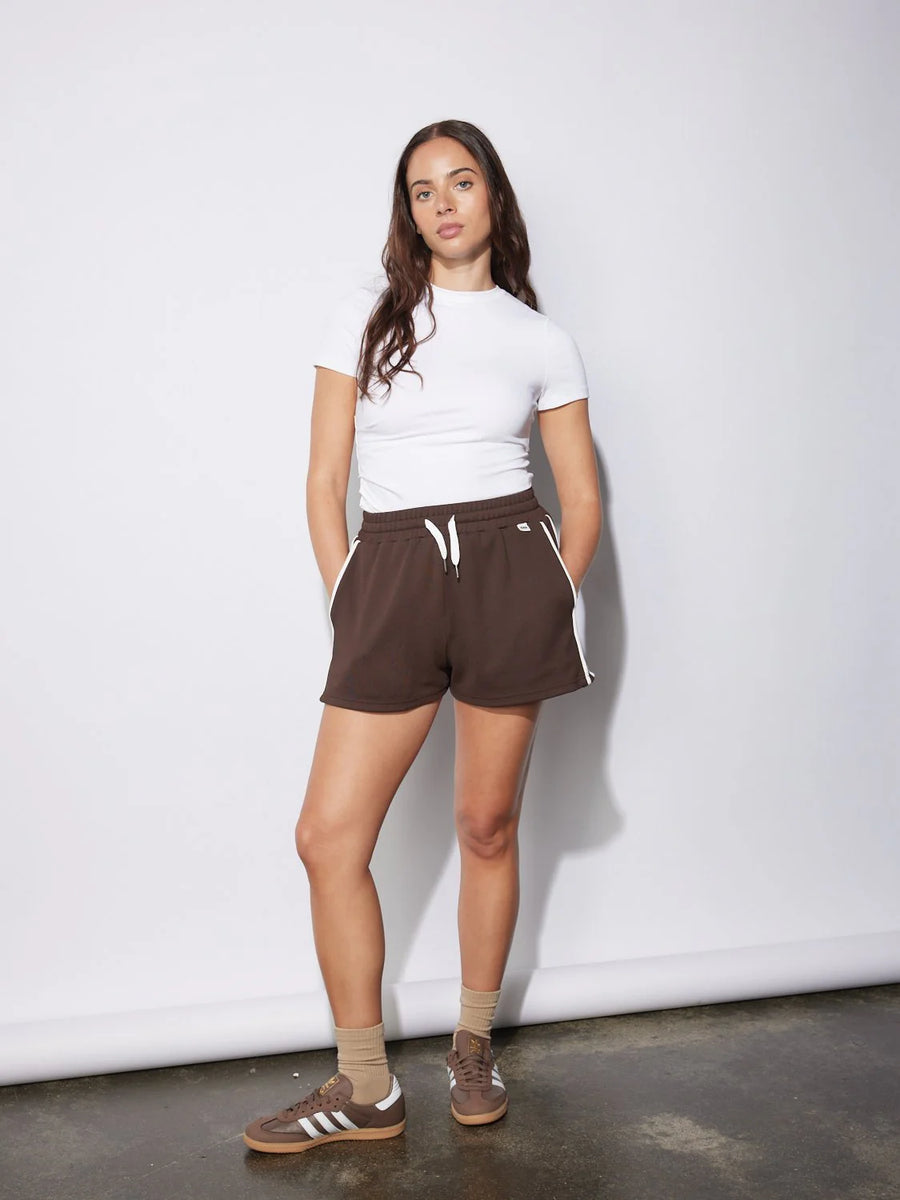 ENA Pelly II PALOMA Stripe Short - Mocha