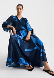 Morrison II XANDER Skirt - blue print