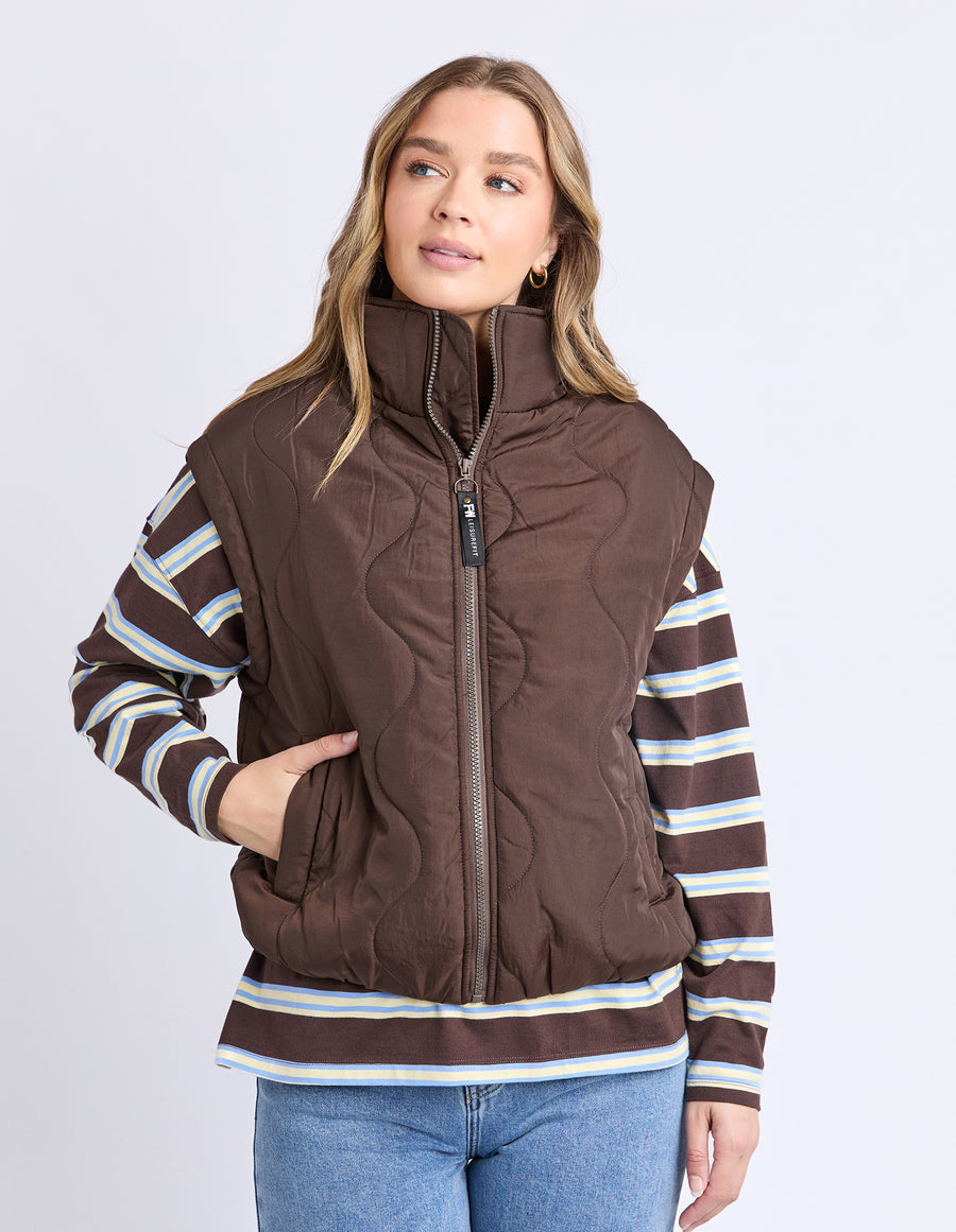 Foxwood II ELITE VEST - Coffee