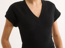 Kelly V Tee - Black