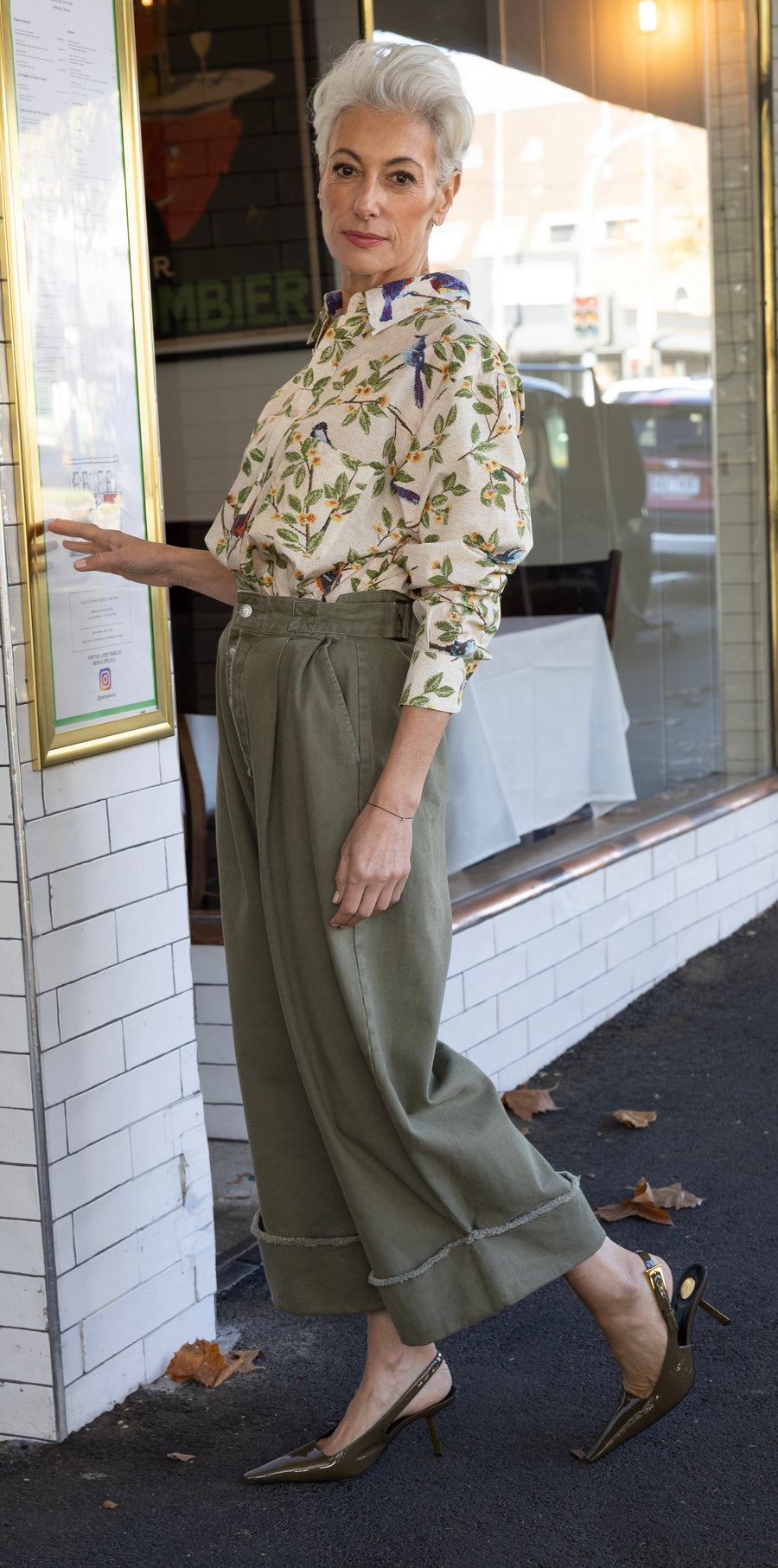 Maud Dainty II POLLY PANT - Oregano