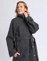 Elm Lifestyle II CAROLINE Coat - charcoal grey