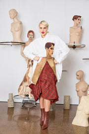 M.A Dainty II CHUTE - Red Check